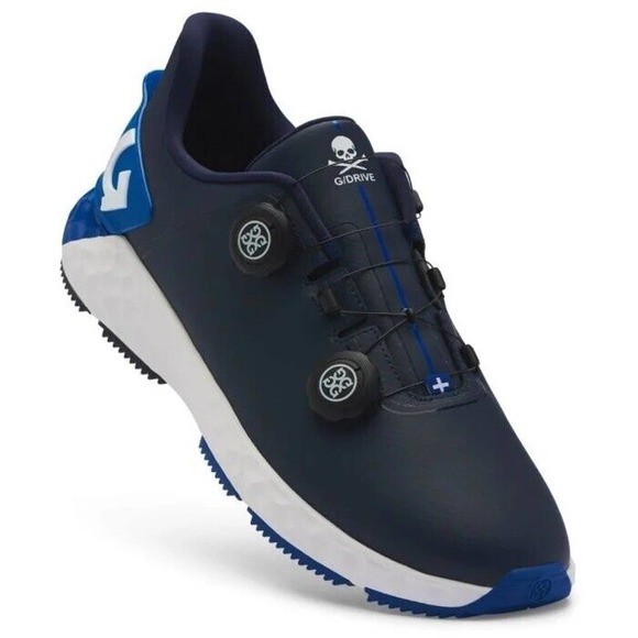 G/Fore G/Drive Golf Shoes G4MS22EF32 Blue White Men's Size 11.5 NO LID - Picture 2 of 9